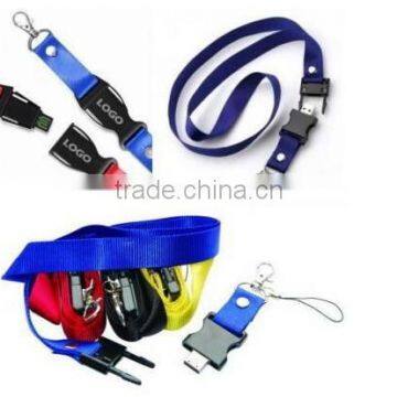 Most popular cheap custom lanyard/polyester lanyard/phone lanyard