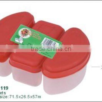 4pcs Mini Combine Meal Prep Containers From 115ml-235ml Boite a Vivres photo-2