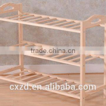 Simple Design Cheap Modern Wooden Shoe Rack photo-4