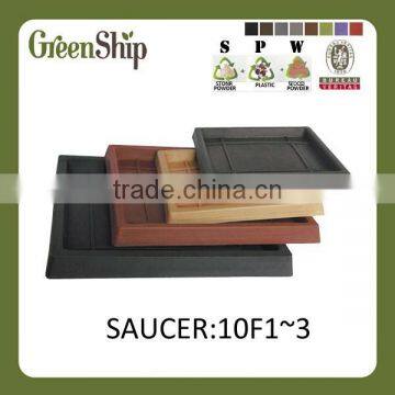 Outdoor Decorative Garden Flower Pot Tray For Garden Decoration