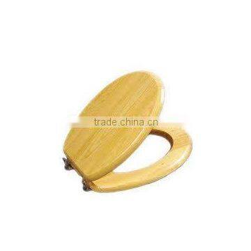 wooden toilet seat with veneer