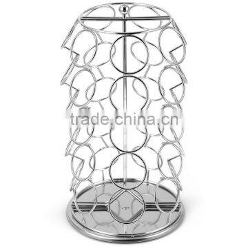 2017 Hot Selling Cup Holder,Coffee Storage Spinning Carousel Organizer