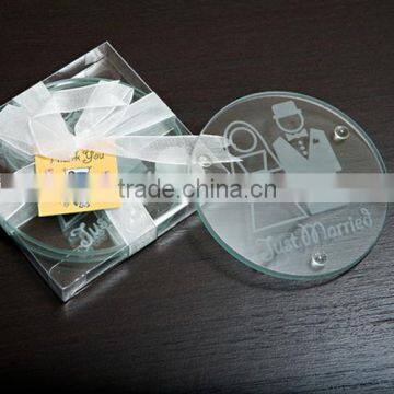 Glass Material Table Decoration&Accessories Type Glass Coasters photo-6