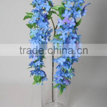 Cheap Fabric Wisteria Artificial Decorative Wisteria Flowers for Wholesale photo-3