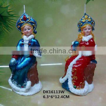 Christmas Decoration russia girl Candles Wholesale