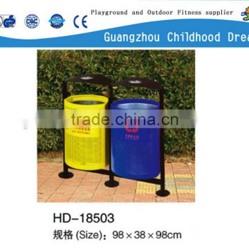 (HD-18503)Outdoor metal trash can