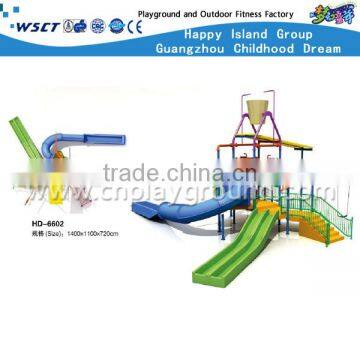 (HD-6601)Small Size Water Play Equipments Water Slide Children Outdoor Play Equipment photo-6