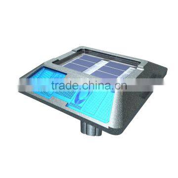 Aluminum Solar Powered (Charging) LED Reflective Road Stud (Cat Eyes / Pavement Marker) MS-200D(Anchor Type / Waterproof IP68) photo-6