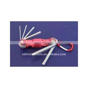 2011 NEWEST 6Pcs Folding Hex key