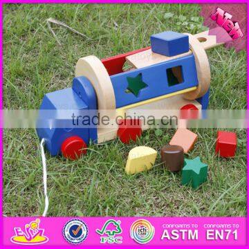 2016 Hot Sale Baby Wooden Push Car, Top Fashion Kids Wooden Push Car, Cheap Children Wooden Push Car W05C064 photo-3