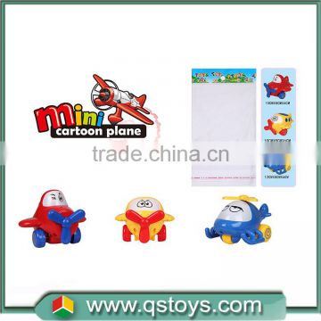 Happy toy mini cartoon pull back toy plane