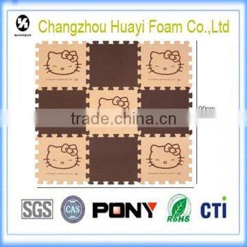 animal foam printing foam puzzle mat