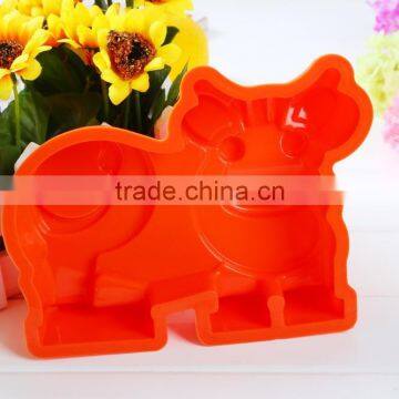 Lovely Cow Shape Silicone Cake Baking Pan Mold, Baking Supplies for Cake Decoration,baking Mold photo-2