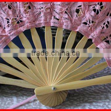 Vintage Victorian Lace Fan for Wedding photo-3