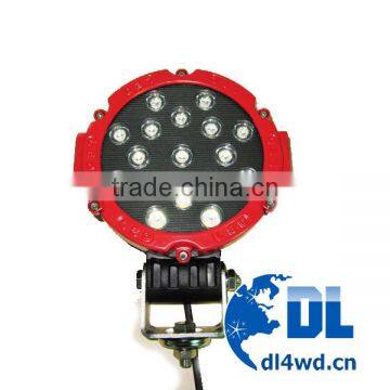 24v round led working light 4x4 led driving light 51w led work lamp