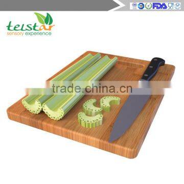 Enduring Bamboo 3 Piece Cutting Board Set Breads Meats Vegetables - Hardy Bamboo Care Instructions & Lifetime Guarantee photo-3