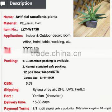 Mini Decorative Artificial Plants Artificial Table Bonsai Plant Artificial Table Decoration Small Plants photo-2