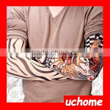 UCHOME New outdoor sport custom fashion tattoo sun protection arm sleeve