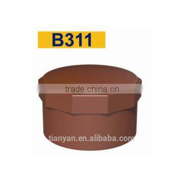 TY High Quality PP Threaded Pipes&fittings END CAP Eco-friendly Cheap Price Full Size Factory Price List Discount photo-2