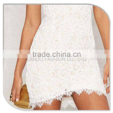 Sexy Short Ladies High Quality Party One Piece Eyelash Dress With Zipper Patterns Xxx China Photos photo-5