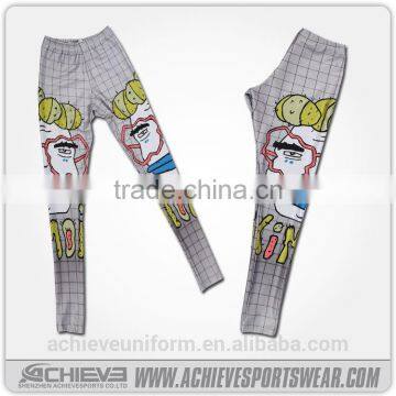Wholesale Fitness Pants, Spandex and Cotton Fabric Leggings 2016 photo-2