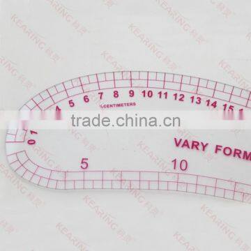 Chinese Manufacturer OEM HIP LINE SEWING RULER / Plastic 48cm French Curves for Fashion Design # 6248 photo-3