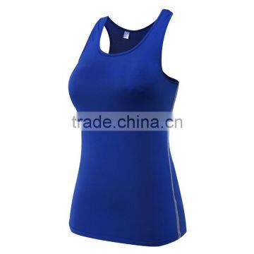 Wholesale Quick Dry Athletic Fitness Womens Workout Sport Tank Tops photo-4