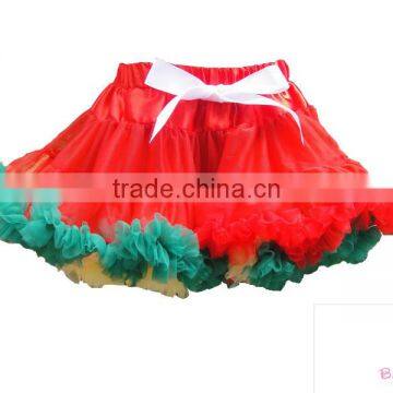 Christmas Pettiskirt Baby Girls Tutu Petti Skirt Baby Ruffled Skirt Wholesale Polka Dots Tutu Skirt photo-6