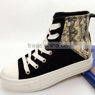 GZY Wholesale Fashion New Model Women Canvas Out of Stock Shoes photo-2