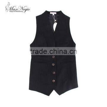 Maxnegio sexy women work dashing classics vest