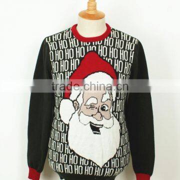 Latest Unisex Christmas Jumpers Ugly Christmas Cotton Sweaters Women photo-3