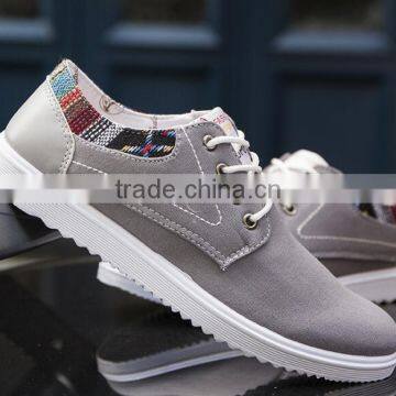Zm35747a 2017 Spring Man Footwear Bulk Wholesale Men Canvas Shoes