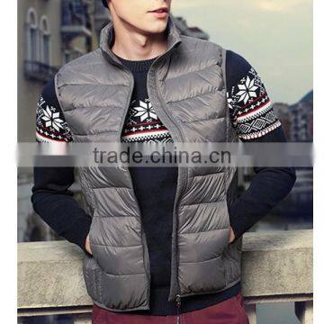 2015 New Style Portable Outdoor Man's Duck Down Vest photo-3