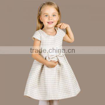 Baby Girls Plaid Cap Sleeve Boutique Dress photo-2