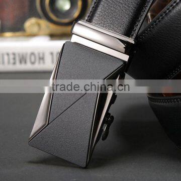 New Designer Automatic Mens Leather Belt High Quality Luxury Cow Leather Men Belts 3.5CM photo-3