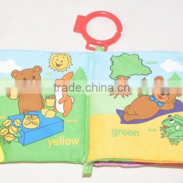 Fashionable Educational Wholesale Baby Fabric Book,Book Binding Cloth,Baby Cloth Book From China