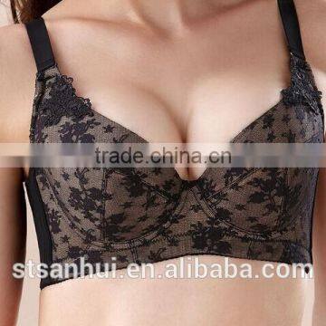 sexy jacquard mesh women bra underwear 0404#