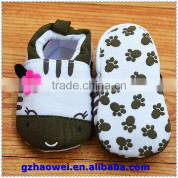 Cute Smiling Cat Printed Baby Shoes photo-4