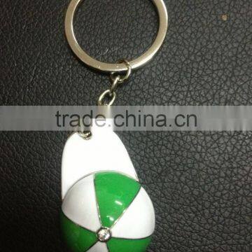 wholesale fashion customized metal hat keychain