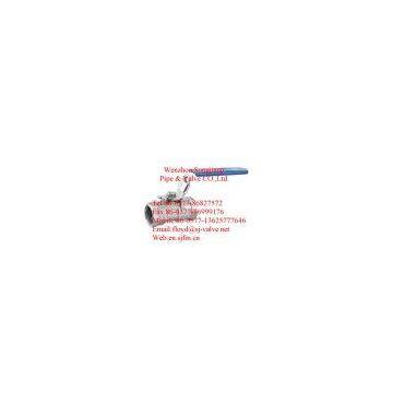 reduced bore ball valve