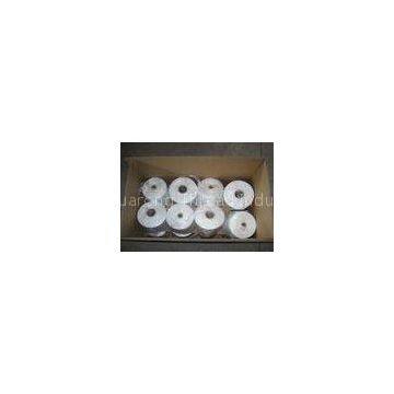 60s/3 100% Polyester Sewing Yarn , Raw White For Embroidery
