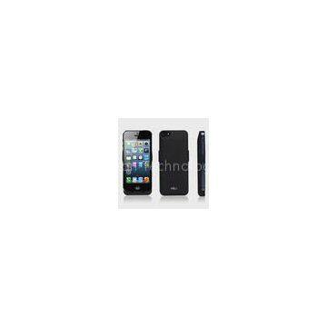 Black 2200mAh Mobile Power Station , Custom External Battery Charger for Iphone 5