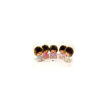 Manual Blue Universal Portable Cute Power Bank , Diamante Monchhichi