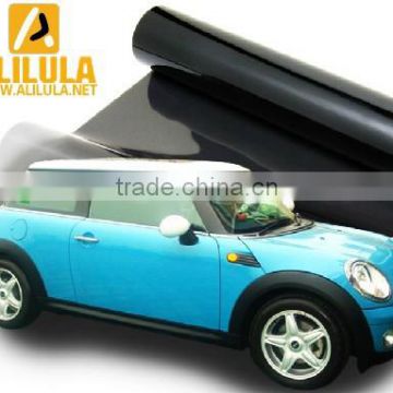 High visilible self-adhesive glass metalism film protective car window tint film