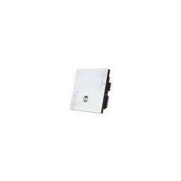 White 1 Gang RF Wireless Light Switches For Smart Home System