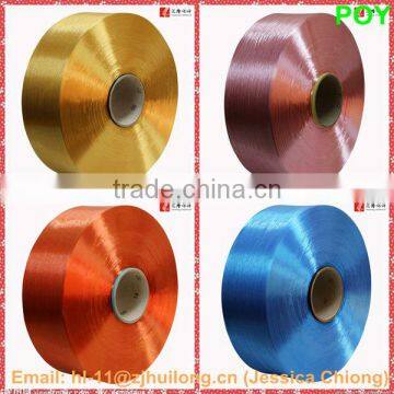 100% Polyester Color Poy Yarn for Dty Textured Yarn