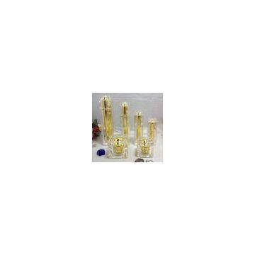 square acrylic cosmetic cream containers