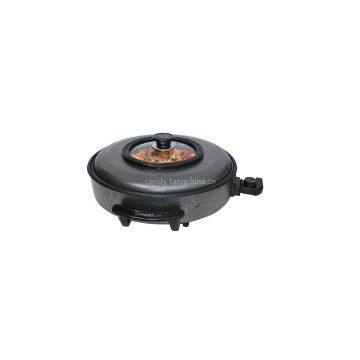 Thermostat Control Aluminum Round Non Stick Electric Pizza Makers photo-2
