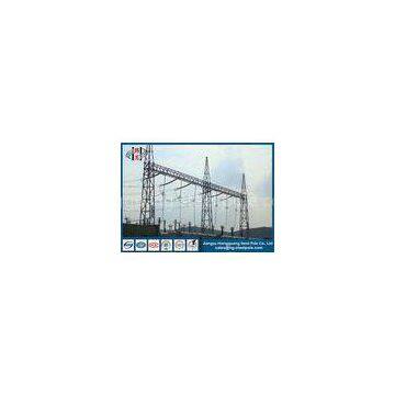 10KV - 750KV Steel Substation Steel Structures for Power Transformer  Substation