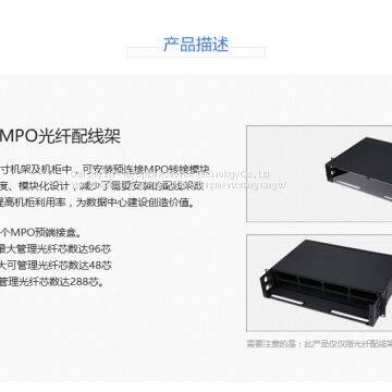 144core MPO Fiber Patch Panel photo-3